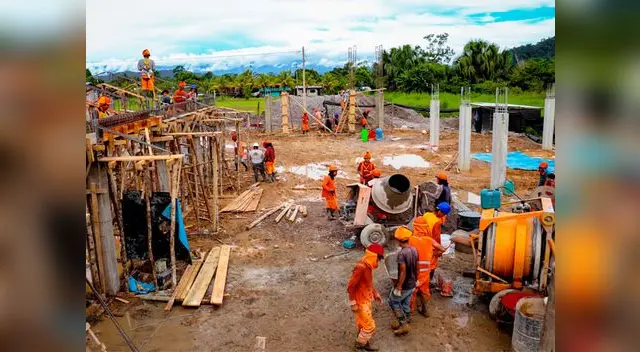 Obras se realizan en lugares de extrema pobreza Obras se realizan en lugares de extrema pobreza