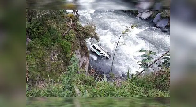 Las víctima quedaron expuestas a la fuerza de la corriente del río Las víctima quedaron expuestas a la fuerza de la corriente del río