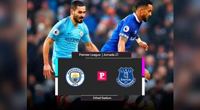 Manchester City vs. Everton EN VIVO: sigue el partidazo aquí
