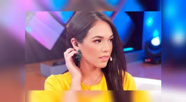 Jazmín Pinedo abandona el país