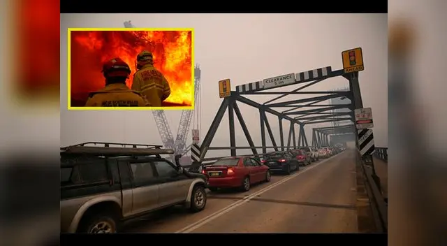 Miles de turistas debieron evacuar zonas turísticas en Australia Miles de turistas debieron evacuar zonas turísticas en Australia