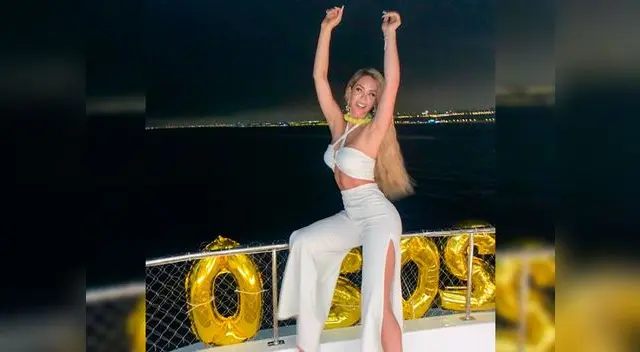 Sheyla Rojas prefirió quedarse en Perú y celebrar la llegada del 2020 con algunas figuras de América Televisión