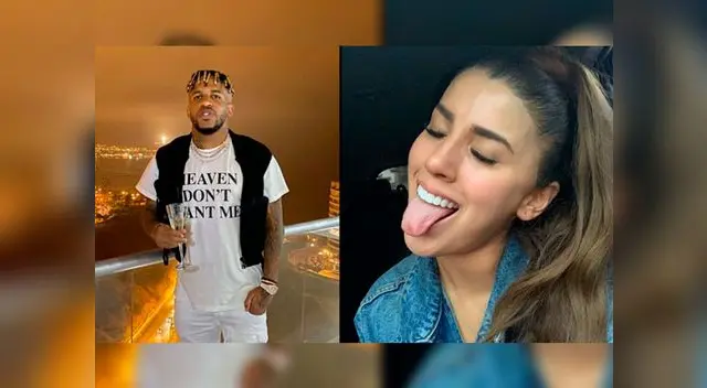 Yahaira Plasencia y Jefferson Farfán también fueron captados por las calles de Miraflores 