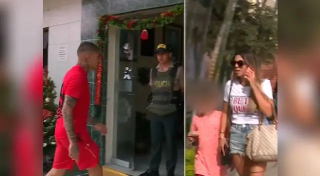 Alondra acudió a la comisaría para estar junto a Paolo Guerrero y su familia Alondra acudió a la comisaría para estar junto a Paolo Guerrero y su familia