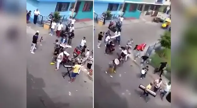 Músicos huyeron despavoridos del lugar