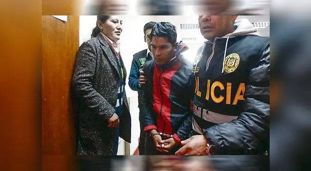 Joseín Mescco Mamani en manos de las autoridades