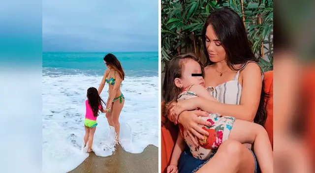 Jazmín Pinedo tiene emotivo reencuentro con su hija tras llegar de Uruguay