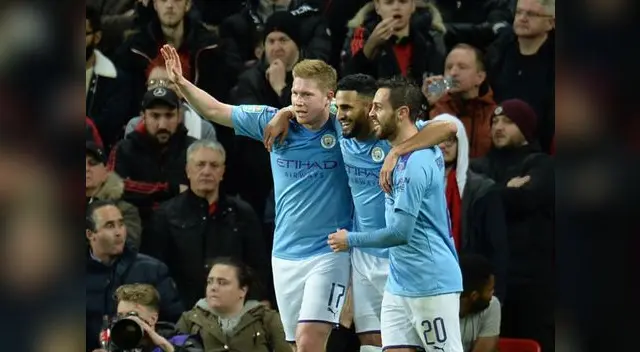 Manchester City se impuso en el Old Traford