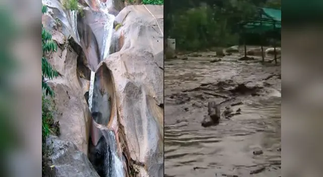 Complejo turístico Siete Tinajas se inundo tras huaico de grandes proporciones
