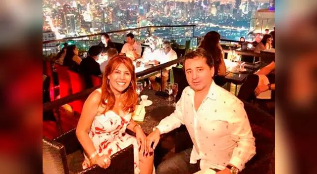 Magaly Medina y su esposo Alfredo Zambrano viene celebrando 9 años juntos