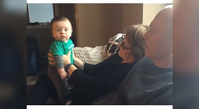 Primeras palabras de un bebe estadounidense se vuelve viral en Youtube [VIDEO]