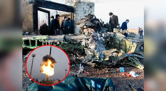 Investigadores buscan restos de un misil ruso donde cayó el avión siniestrado en Irán