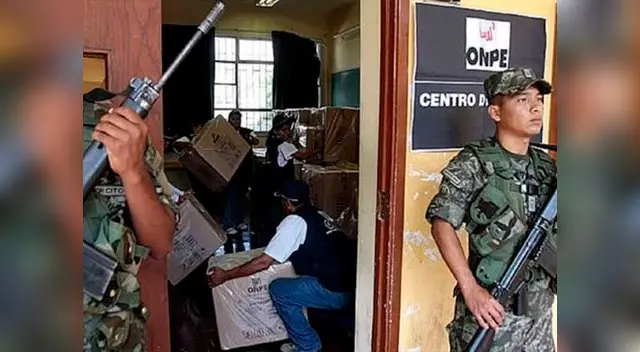 Fuerzas Armadas resguardaran las calles día de votación