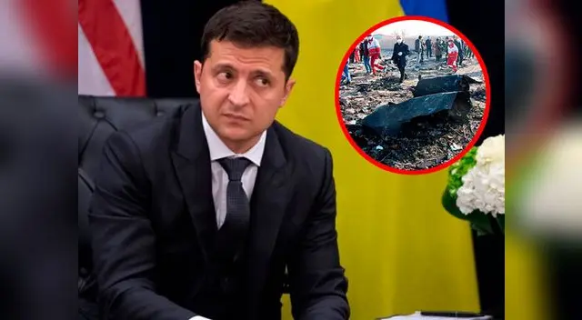 El presidente de Ucrania se pronunció sobre la confesión de Irán El presidente de Ucrania se pronunció sobre la confesión de Irán