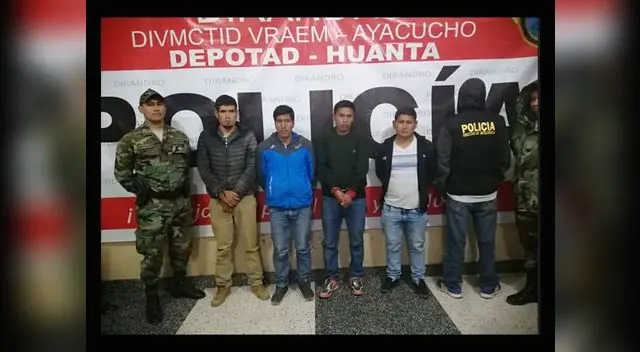 128 kg de cocaína eran trasladados por 4 personas en Ayacucho [FOTO]