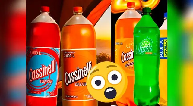 Cassinelli y sus gaseosas libres de octógonos llegan a Lima desde marzo