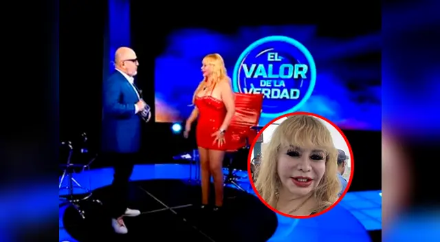 Susy Díaz en uno de los personajes más conocidos de la farándula nacional.