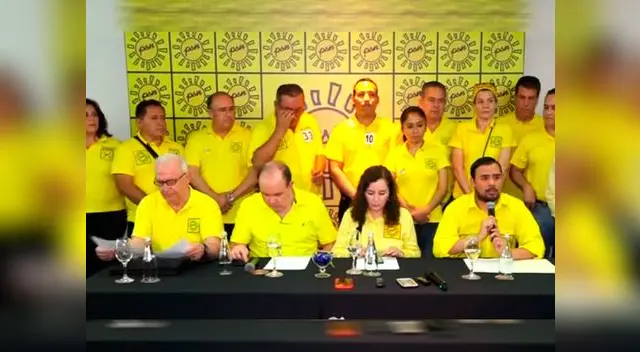 Integrantes de Solidaridad Nacional