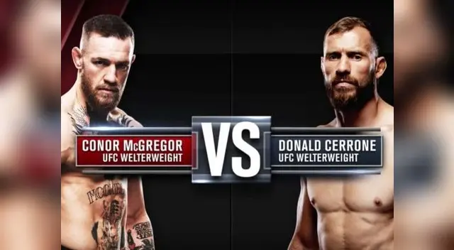Sigue todas las incidencias del gran encuentro entre Conor Mcgregor y Cowboy Cerrone Sigue todas las incidencias del gran encuentro entre Conor Mcgregor y Cowboy Cerrone