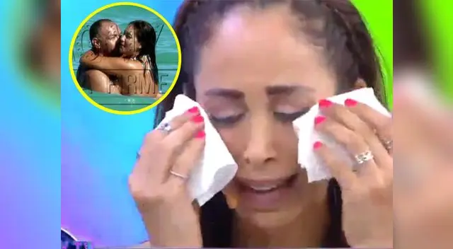 Olinda Castañeda 'llora' por ampay de su ex con Tilsa Lozano