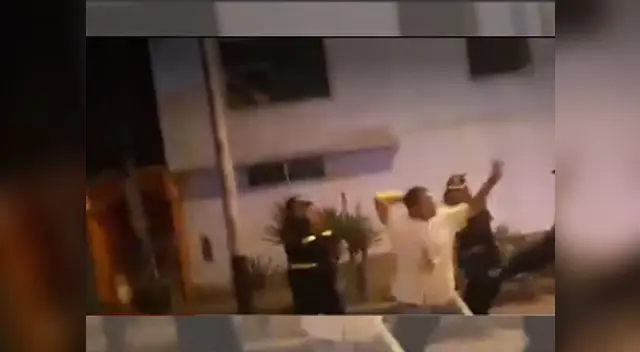 Serenos de Santa Anita fueron agredidos por un hombre en estado de ebriedad Serenos de Santa Anita fueron agredidos por un hombre en estado de ebriedad