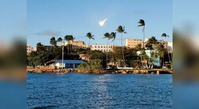 La gran "bola de fuego" duró aproximadamente 15 segundos en el cielo