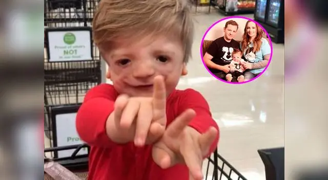 El niño ya puede hablar hasta 250 palabras, pero prefiere usar las señas para comunicarse