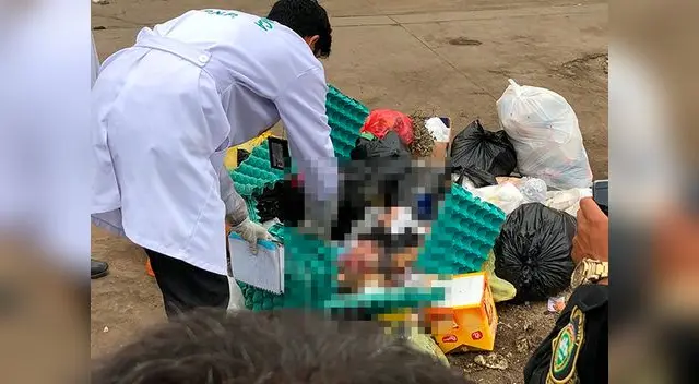 Hallan feto humano en medio de basural Hallan feto humano en medio de basural