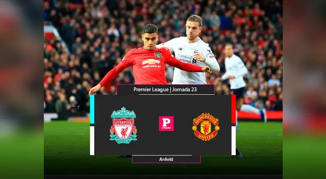 Liverpool vs. Manchester United: No te pierdas el clásico de la Premier League