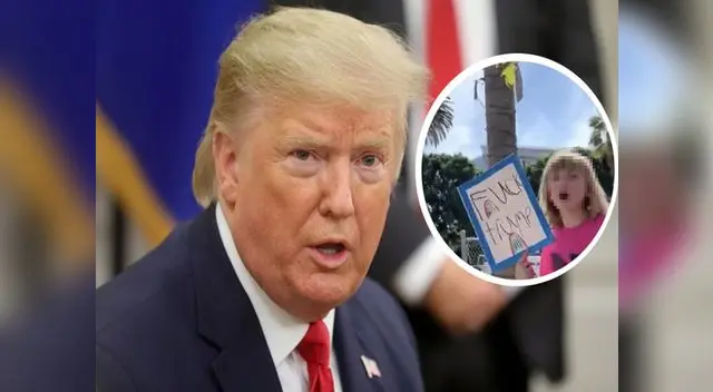 Donald Trump fue insultado en protesta Donald Trump fue insultado en protesta