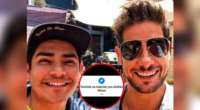 Erick Elera “termina su relación” con Andrés Wiese tras revelador video con influencer