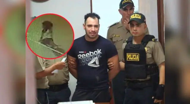 El agresor detenido