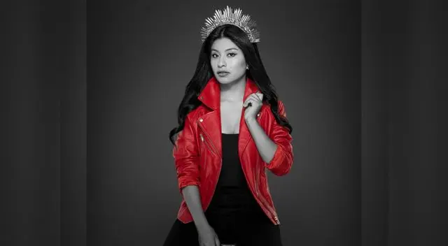 Wendy Sulca en campaña contra bullying