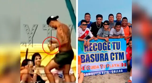 Carlos Zambrano arroja botella al mar pero antes había participado en campaña de limpieza de playas Carlos Zambrano arroja botella al mar pero antes había participado en campaña de limpieza de playas