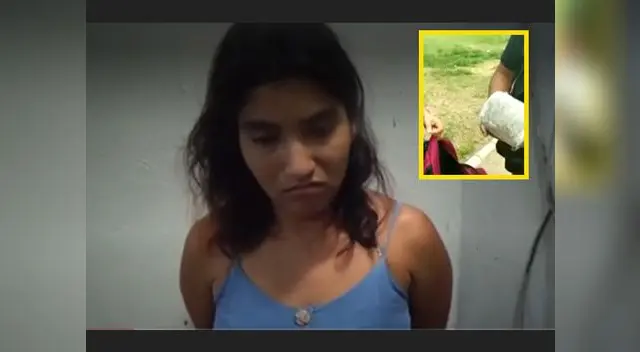 Mujer iba a vender 1 kilo de marihuana  por 30 soles [VIDEO]