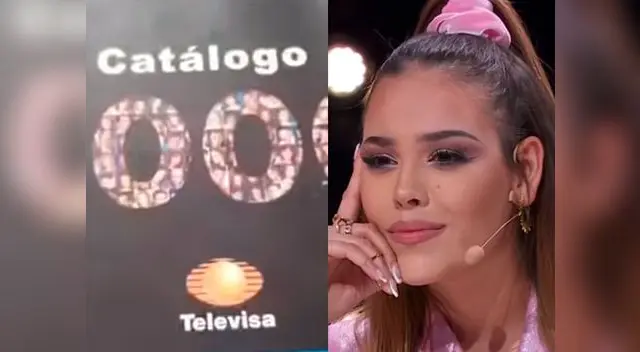 Periodista revela catálogo de Televisa en el que también aparece Danna Paola Periodista revela catálogo de Televisa en el que también aparece Danna Paola