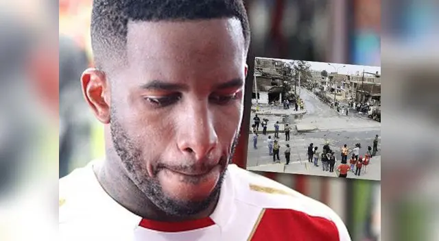 Jefferson Farfán lamentó lo sucedido esta mañana en Villa El Salvador Jefferson Farfán lamentó lo sucedido esta mañana en Villa El Salvador