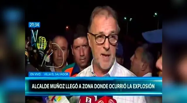 Jorge Muñoz sobre incendio en VES: “Camión cisterna tenía problemas serios” Jorge Muñoz sobre incendio en VES: “Camión cisterna tenía problemas serios”