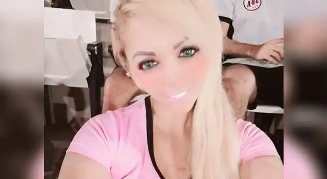 La exporrista del Sport Boys, Shirley Cherres, reapareció en ‘La noche rosada’