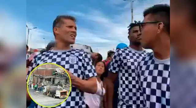 Futbolistas del club victoriano se acercaron a la tragedia en Villa El Salvador para demostrar que ellos se solidarizan con los damnificados