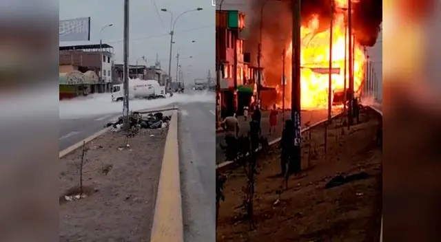 El Ministerio Público investiga incendio ocurrido en Villa El Salvador tras la fuga de gas de un cisterna El Ministerio Público investiga incendio ocurrido en Villa El Salvador tras la fuga de gas de un cisterna