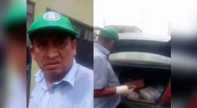 En medio de la desgracia de los damnificados de Villa El Salvador  un sujeto se aprovecha de la tragedia y roba donaciones