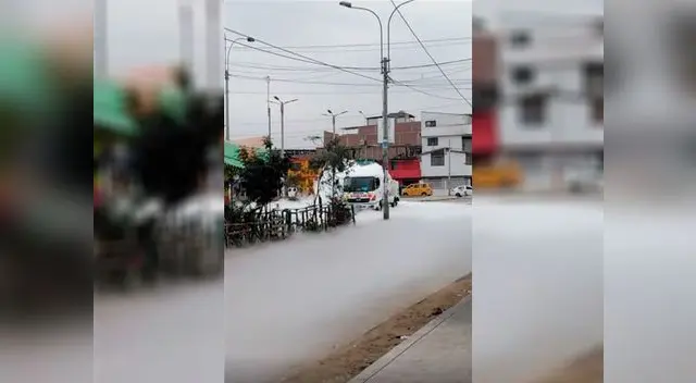 Factores intervinieron en el trayecto del gas: la presión atmosférica, el viento, la topografía del terreno