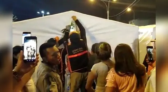 Vecinos evidenciaron su malestar 