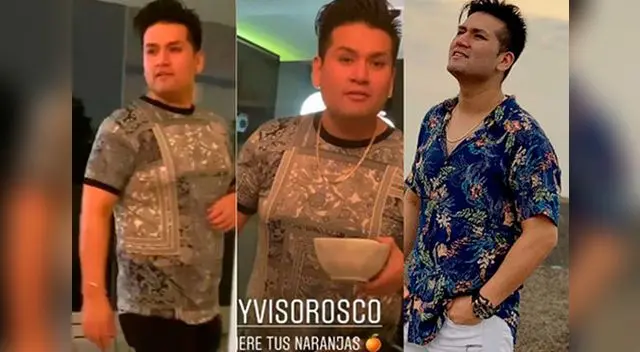 Deyvis Orosco estaría con unos kilitos de más y así lo evidencia Jessica Newton Deyvis Orosco estaría con unos kilitos de más y así lo evidencia Jessica Newton