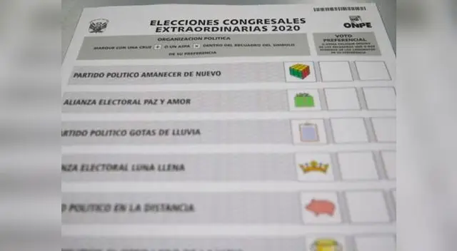 Conoce aquí cómo utilizar el voto preferencial Conoce aquí cómo utilizar el voto preferencial