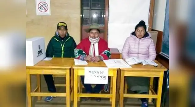 La primera mesa de votación en estas Elecciones 2020 se llevó a cabo en Puno [FOTOS]