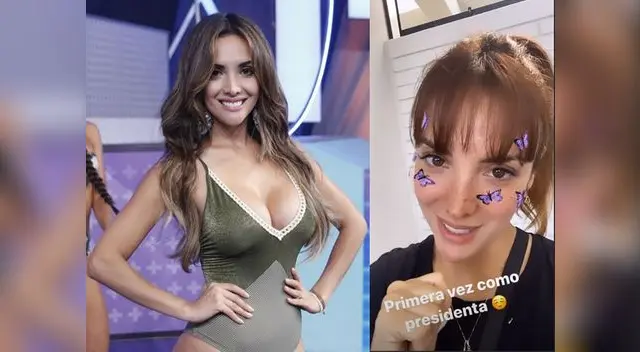 Rosángela Espinoza cumple con su labor de presidente de mesa