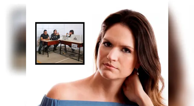 Hace algunas horas, a través de sus redes sociales, ella denunció que algunas mesas no estaban instaladas en su centro de votación y se mostró indignada por el hecho.