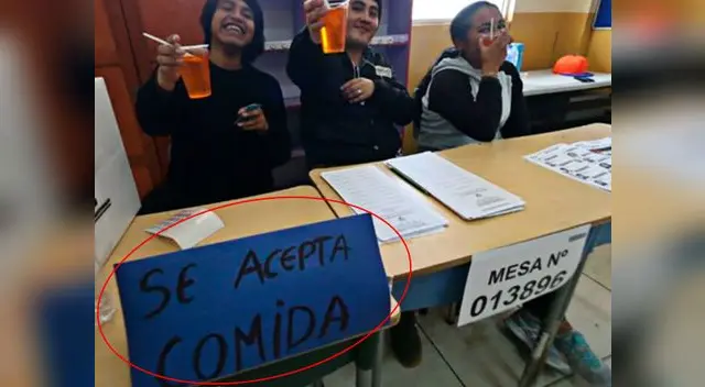 El cartel desató la risa en más de uno 